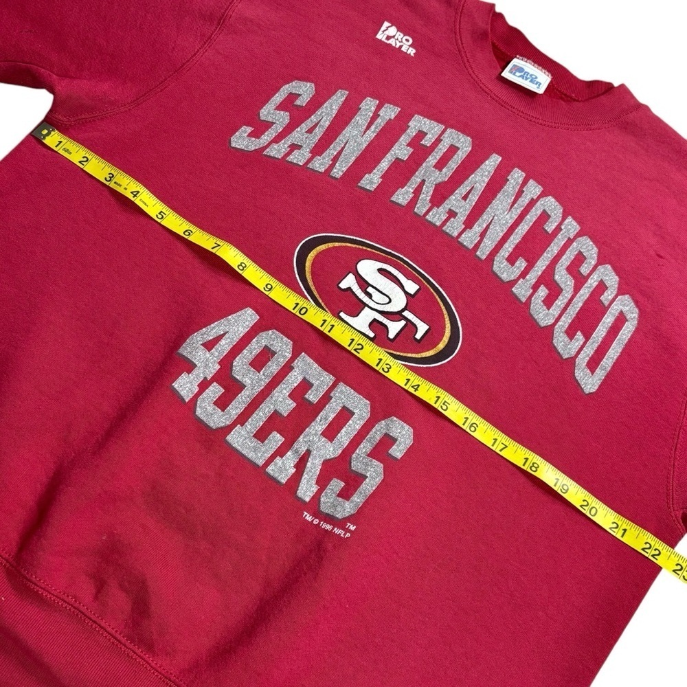 Vintage 1996 NFL San Francisco 49ers Pro Player Crewneck Sweatshirt - Picture 15 of 15